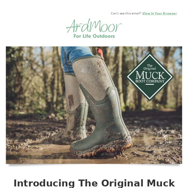 NEW BRAND: Step out in style with Muck Boots