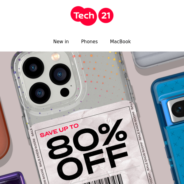 Huge savings at Tech21