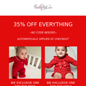 35% off everything