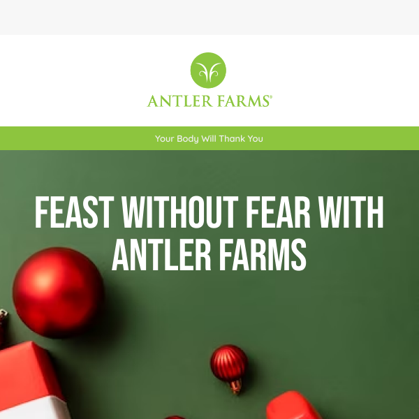 Indulge Without Worry this Festive Season with Antler Farms®