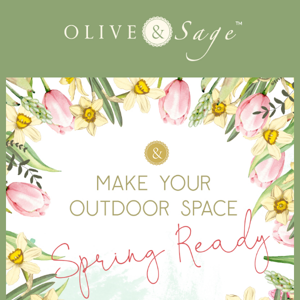 🌷 Get inspired for Spring with Olive & Sage
