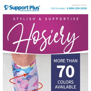 Get Stylish & Supportive Hosiery