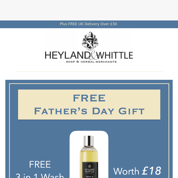 It's a FREE Gift Offer for Father's Day  🎁