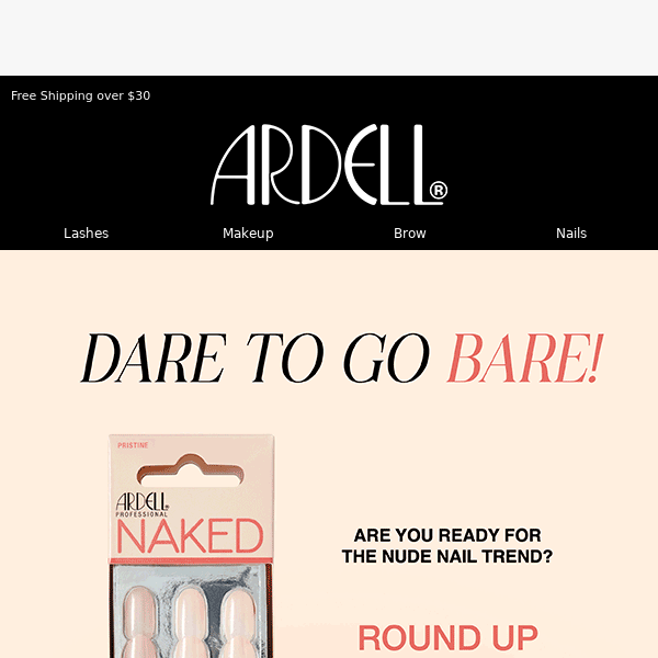 Dare to Go Bare with NEW Nail Addict Naked!🌟