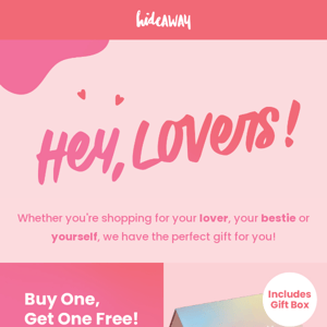 Hey lovers! Don't miss these BIG 💗 day offers!