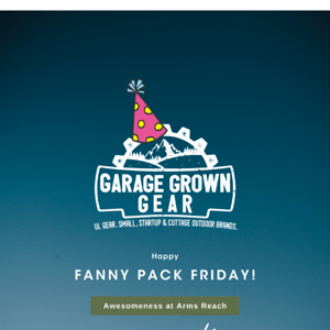 Fanny Pack Friday!