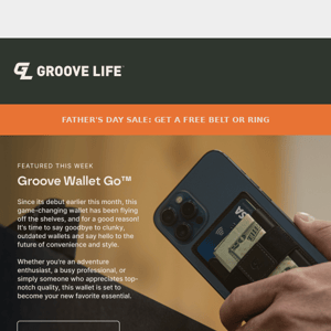 The Groove Wallet Go™ and Summer Stackables...
