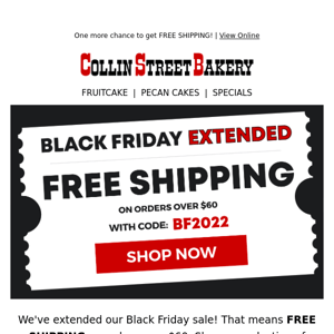 We've extended our Black Friday sale!