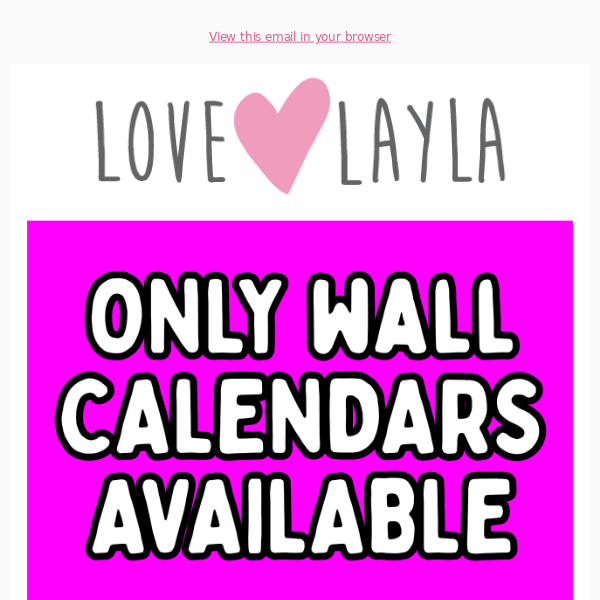 BACK IN STOCK - 2023 CALENDAR