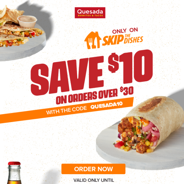 Feeling Hungry? Slice $10 Off Your Next Meal!