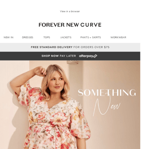 Update your wardrobe with our newest Curve styles