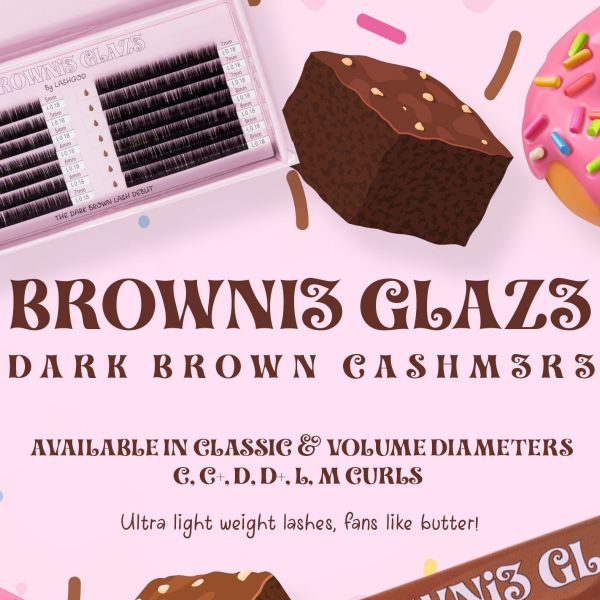 Step Up Your Lash Game With Brownie Glaze- LASHGOD