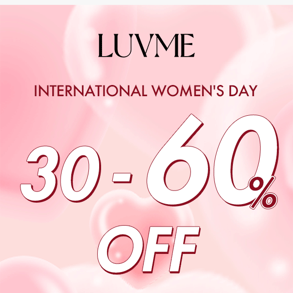 💪 Honor Strength & Beauty - Up to 60% Off for Women's Day! 💄