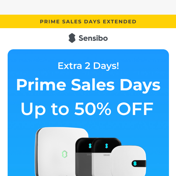 Good News 🎉 We've Extended Our Limited-Time Offers: Up to 50% Off