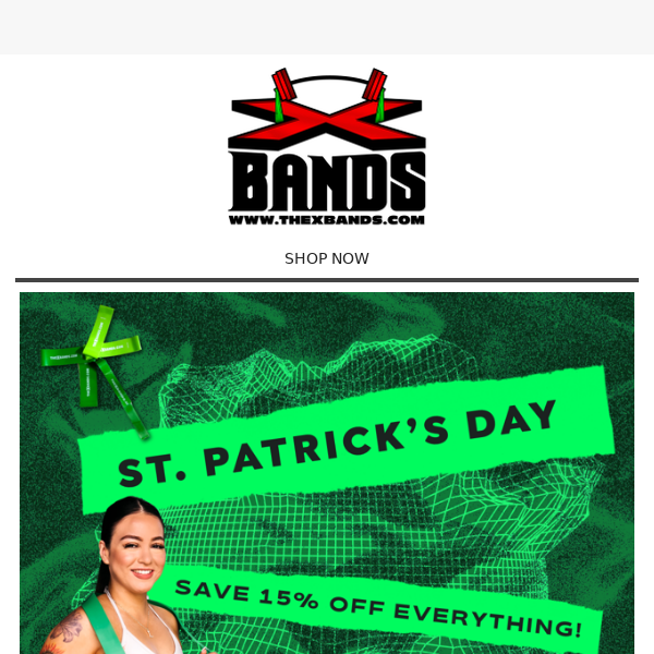 Get Lucky with The X Bands Sale 🍀