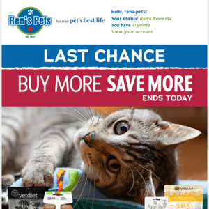 Buy More Save More: Last Chance To Save!