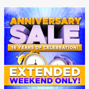 Anniversary Sale! $5 Same-Day Express Shipping is Almost Gone!