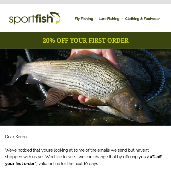 Sportfish Discount Code for April 2024 - VoucherCodes