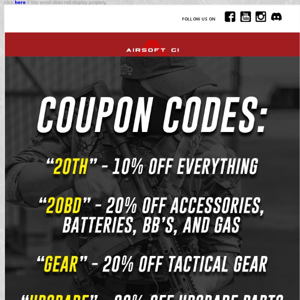 LARGE DISCOUNTS ON EVERYTHING!