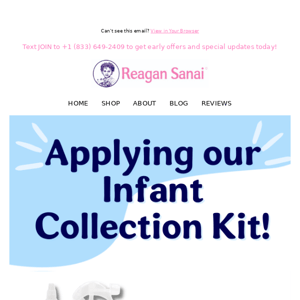 How to properly apply the Infant Collection Kit! >>