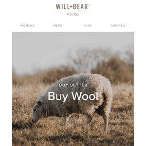 Buy better, buy wool