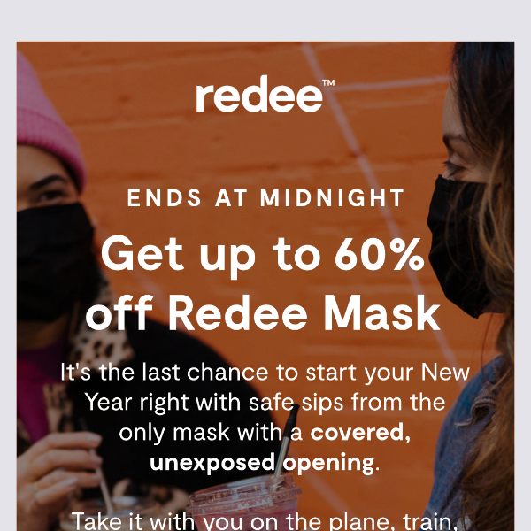 Time sensitive: 60% off Redee Mask