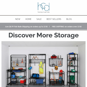 ✨ NEW: Discover More Storage
