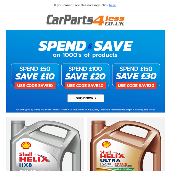 Get Great Savings On Oils, Batteries And More...