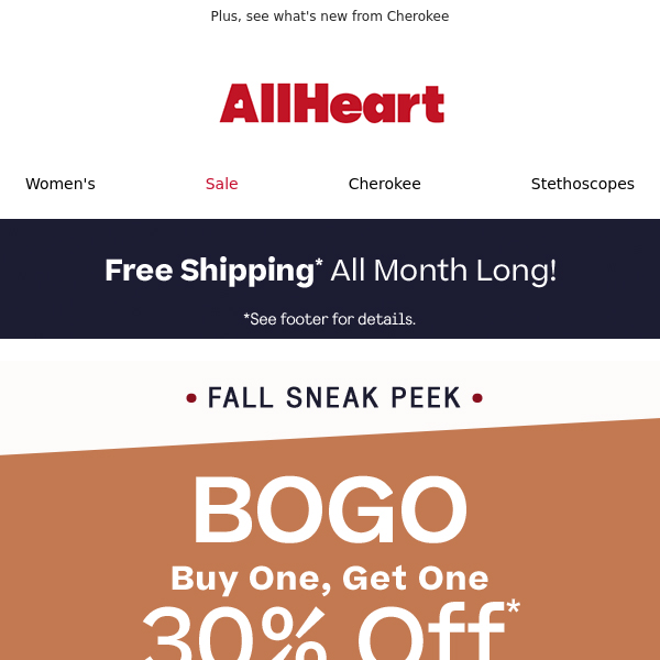 Shop the Fall Sneak Peek & save!