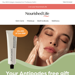 Free Antipodes Skincare for you 💚