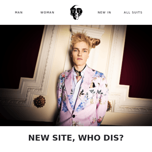 NEW SITE, WHO DIS?