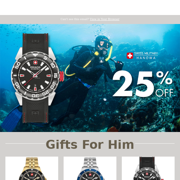 Limited Time Offer: Get Your Swiss Military Watch Today