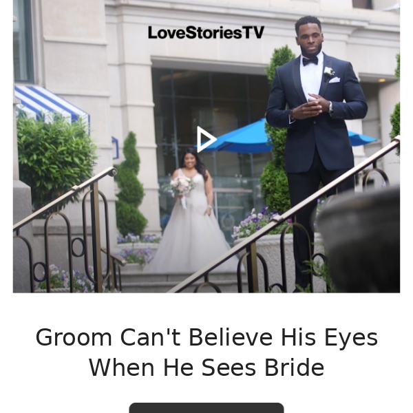 This Groom Has the BEST Reaction When He Sees Bride