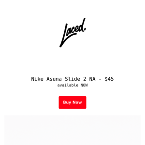 Nike Asuna Slide 2 NA - Available NOW