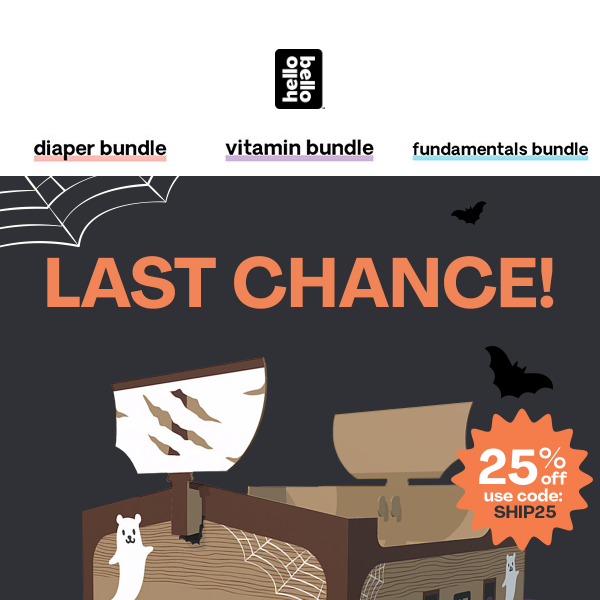 Last chance for the Haunted Ship Bundle Box!