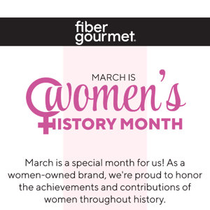 Cheers to Women's History Month! Enjoy Exclusive Discounts Inside! 🎉🌟