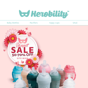 Herobility, summer sale starts now! ☀️