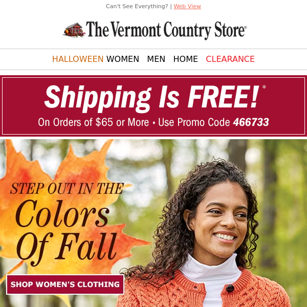 A Fall Visit to the Vermont Country Store