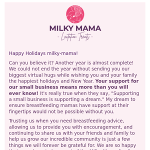 Happy Holidays, Mama 💕