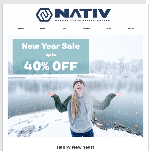 New Year Sale ~ 40%OFF is here!