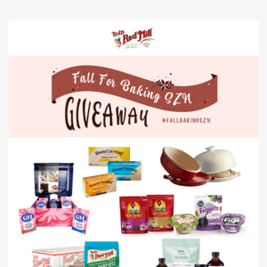 Fall for Baking Season Giveaway