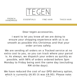 A Quick Note From Tegen... 🎁