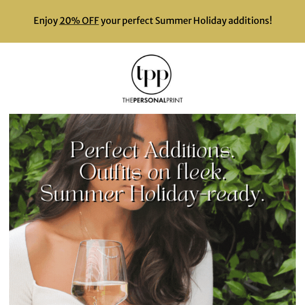 20% OFF | Perfect Summer Holiday Additions