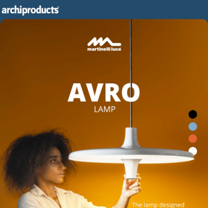Martinelli Luce, Avro: the smart pendant lamp that conceals a socket