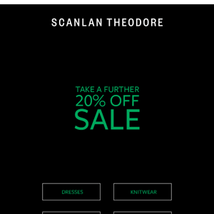 Take A Further 20% Off Sale