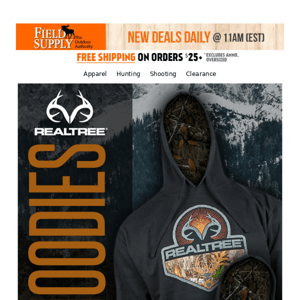 😅 Realtree Hoodies for $14.99 and more cozy deals