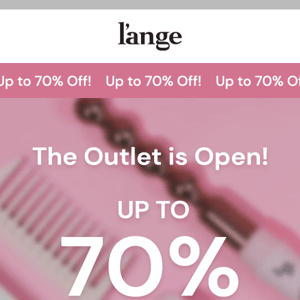 Introducing L'ange Outlet!👏Up to 70% Off
