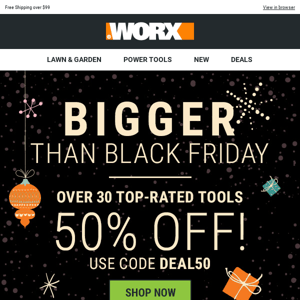 🚨50% off Tools are selling out! 🚨