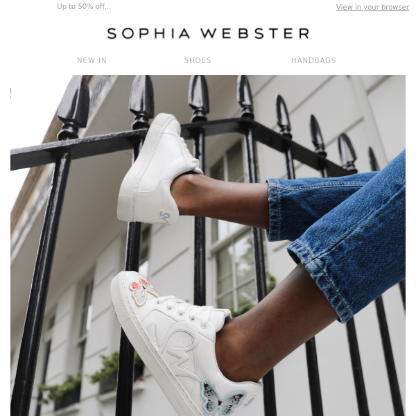 Sneakers your style? Mine too! - Sophia Webster