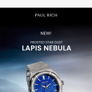NEW! The Lapis Nebula watch is here 🔥